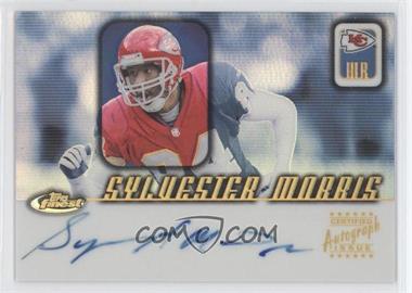 2001 Topps Finest - Autographs #FA-SM - Sylvester Morris