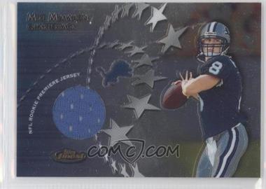 2001 Topps Finest - Rookie Premiere Jerseys #RPJ-MM - Mike McMahon