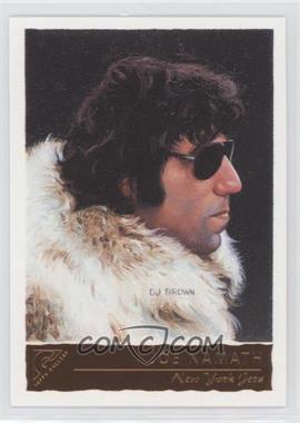 2001 Topps Gallery - [Base] #145.2 - Joe Namath (fur coat)