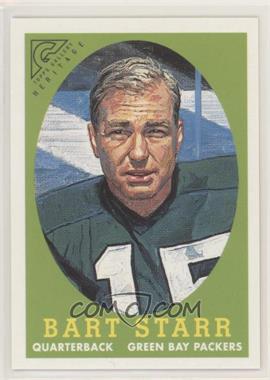 2001 Topps Gallery - Heritage #GH2 - Bart Starr