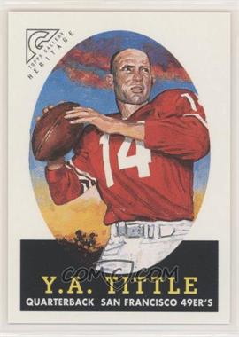 2001 Topps Gallery - Heritage #GH3 - Y.A. Tittle