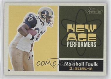 2001 Topps Heritage - New Age Performers #NA1 - Marshall Faulk