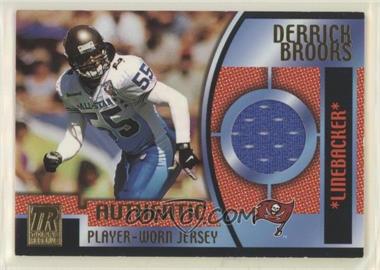 2001 Topps Reserve - Relics #TRR-DB - Derrick Brooks