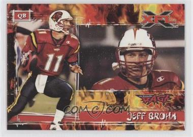 2001 Topps XFL - [Base] #38 - Jeff Brohm [Good to VG‑EX]