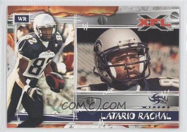 2001 Topps XFL - [Base] #72 - Latario Rachal