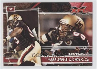 2001 Topps XFL - [Base] #76 - Antonio Edwards [EX to NM]