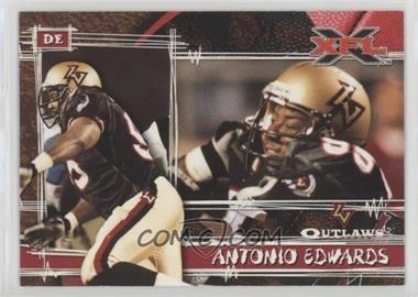 2001 Topps XFL - [Base] #76 - Antonio Edwards