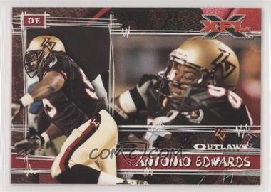 2001 Topps XFL - [Base] #76 - Antonio Edwards