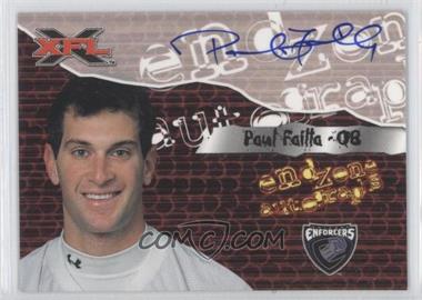 2001 Topps XFL - Endzone Autographs #_PAFA - Paul Failla