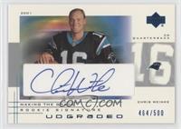 Making the Grade Rookie - Chris Weinke #/500