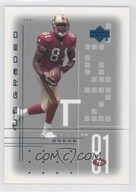2001 UD Graded - [Base] #39 - Terrell Owens