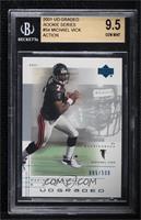 Making the Grade Rookie - Michael Vick (Action) [BGS 9.5 GEM MIN…