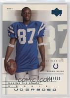 Making the Grade Rookie - Reggie Wayne (Portrait) #/750