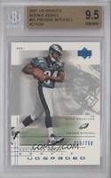 Making the Grade Rookie - Freddie Mitchell (Action) [BGS 9.5 GEM …