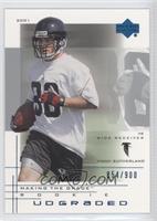 Making the Grade Rookie - Vinny Sutherland (Portrait) #/900