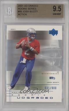 2001 UD Graded - [Base] #85.1 - Making the Grade Rookie - Josh Booty (Action) /900 [BGS 9.5 GEM MINT]