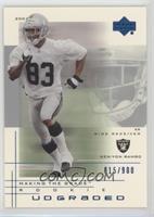 Making the Grade Rookie - Ken-Yon Rambo (Action) #/900