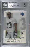 Making the Grade Rookie - Ken-Yon Rambo (Portrait) [BGS 9 MINT] #/900