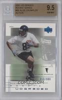 Making the Grade Rookie - Alge Crumpler (Action) [BGS 9.5 GEM MI…