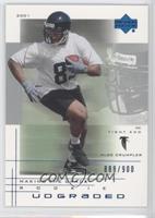 Making the Grade Rookie - Alge Crumpler (Action) #/900