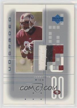2001 UD Graded - Game Jerseys #JR - Jerry Rice