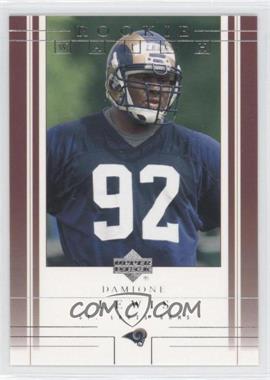 2001 Upper Deck - [Base] #199 - Rookie Watch - Damione Lewis