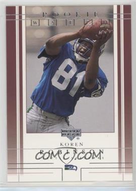 2001 Upper Deck - [Base] #229 - Rookie Watch - Koren Robinson