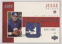 Jesse Palmer #/1,000