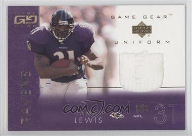2001 Upper Deck Game Gear - Uniforms #JL-U - Jamal Lewis