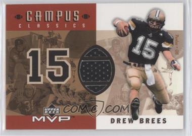 2001 Upper Deck MVP - Campus Classics #CC-DB - Drew Brees