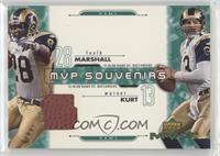 Kurt Warner, Marshall Faulk