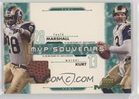 Kurt Warner, Marshall Faulk