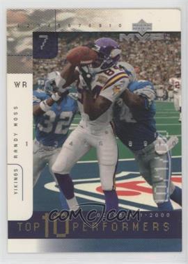 2001 Upper Deck MVP - Top 10 Performers #TOP7 - Randy Moss