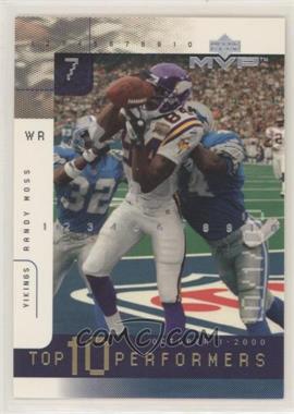 2001 Upper Deck MVP - Top 10 Performers #TOP7 - Randy Moss