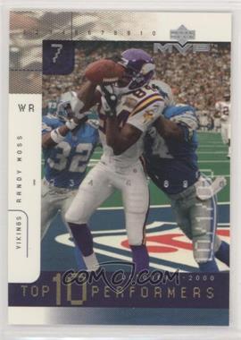 2001 Upper Deck MVP - Top 10 Performers #TOP7 - Randy Moss