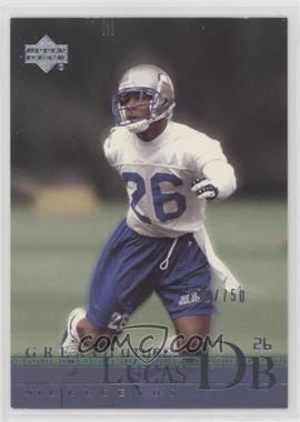 2001 Upper Deck NFL Legends - [Base] #173 - Great Futures - Ken Lucas /750