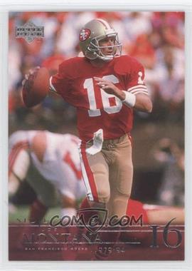 2001 Upper Deck NFL Legends - [Base] #75 - Joe Montana