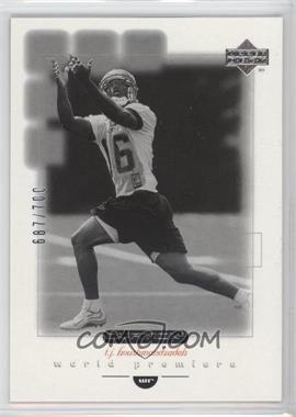 2001 Upper Deck Ovation - [Base] - Black and White Rookies #111 - World Premiere - T.J. Houshmandzadeh /700