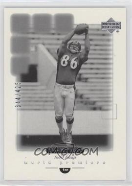 2001 Upper Deck Ovation - [Base] - Black and White Rookies #118 - World Premiere - Todd Heap /425