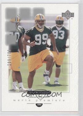 2001 Upper Deck Ovation - [Base] #104.2 - World Premiere - Jamal Reynolds (Facing Forward) /700