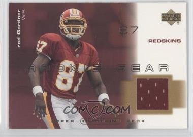 2001 Upper Deck Ovation - Rookie Gear #R-RG - Rod Gardner