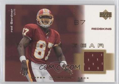 2001 Upper Deck Ovation - Rookie Gear #R-RG - Rod Gardner