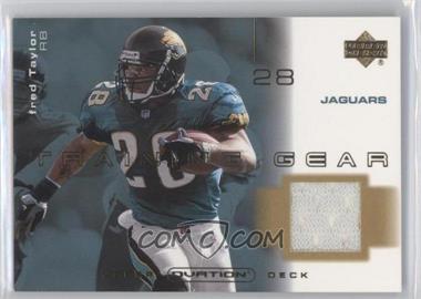 2001 Upper Deck Ovation - Training Gear #T-FT - Fred Taylor