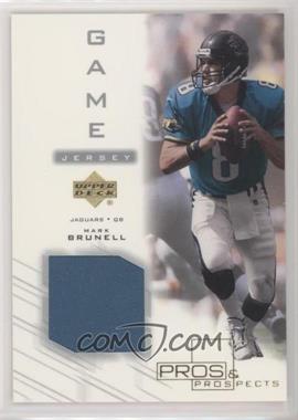 2001 Upper Deck Pros & Prospects - Game Jersey #MB-J - Mark Brunell