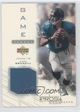 2001 Upper Deck Pros & Prospects - Game Jersey #MB-J - Mark Brunell