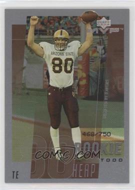 2001 Upper Deck Rookie F/X - [Base] - MVP Rookies #327 - Todd Heap /750