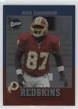 2001 Upper Deck Rookie F/X - [Base] - Vintage Rookies #314 - Rod Gardner /750