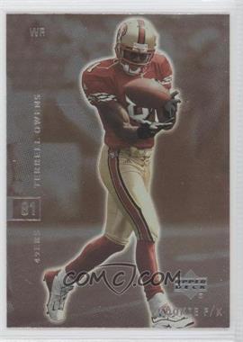 2001 Upper Deck Rookie F/X - [Base] #78 - Terrell Owens