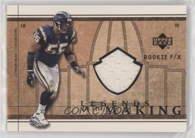 2001 Upper Deck Rookie F/X - Legends in the Making #LM-JRS - Junior Seau