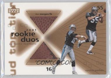 2001 Upper Deck UD Top Tier - Rookie Duos #RD-WM - Dan Morgan, Chris Weinke